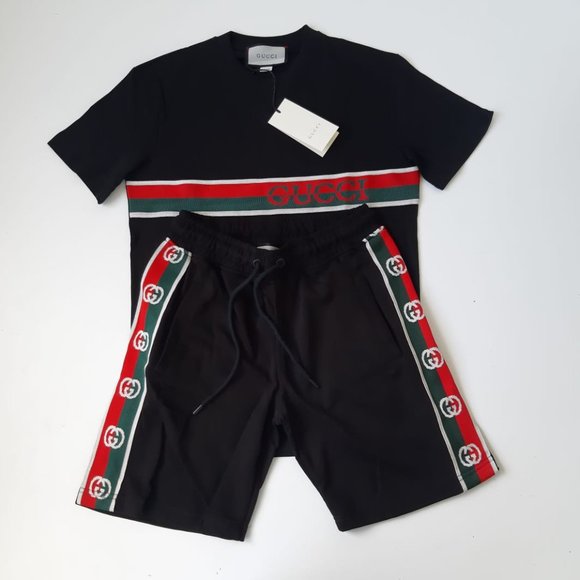 gucci shirt and shorts set